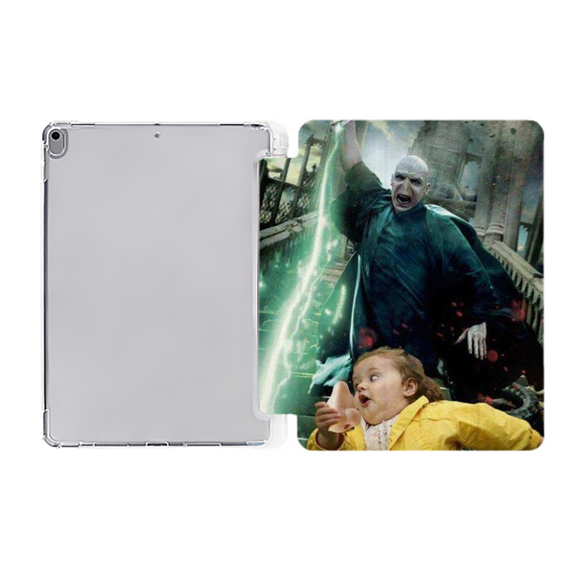 （画像用） Harry Potter ハリー・ポッターシリーズ IPad ケース ペン収納付き 三つ折りスタンド PUレザー×シリコン 対応機種9.5/10.5/10.9インチ